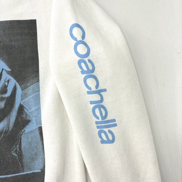 Ariana Grande Coachella AMEX Sweetener World Tour Sweatshirt Womens S White READ - Picture 5 of 15